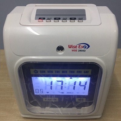 Máy chấm công thẻ giấy Wise Eye WSE-2800D