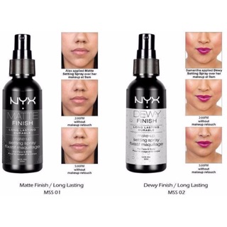 Sale 33% xịt khoáng giữ lớp trang điểm cao cấp của NYX