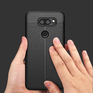 LG V30 - Ốp lưng dẻo giả da