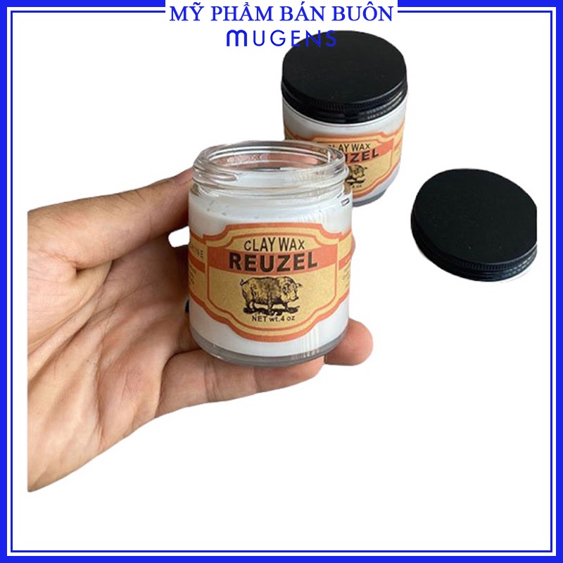 Sáp vuốt Tóc Nam THủy Tinh Lợn Mới Nhất Reuzel Clay Wax MN45