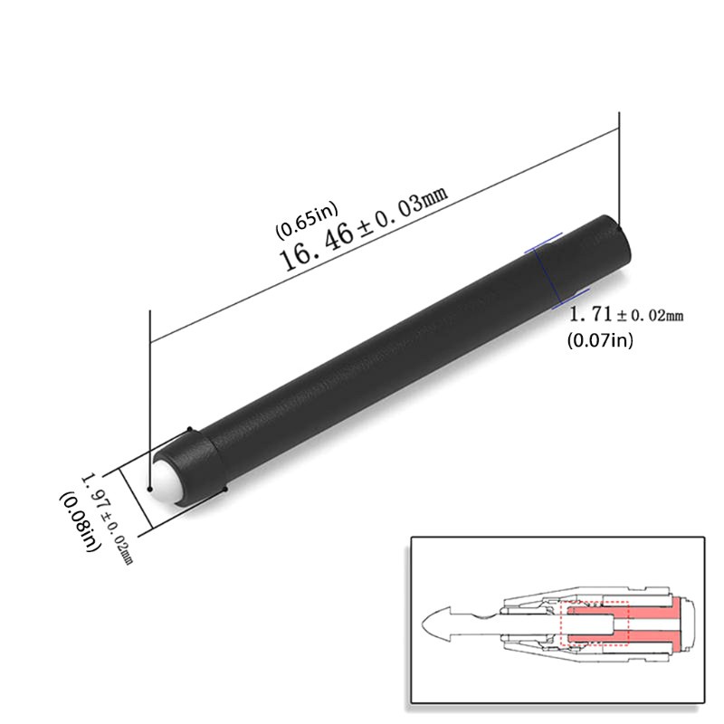 Alli 3pcs Replacement TStylus Pen Nib Tip Kit for Surface Pro 4 5 6 7 x go laptop Stylus Touchscreen Pen