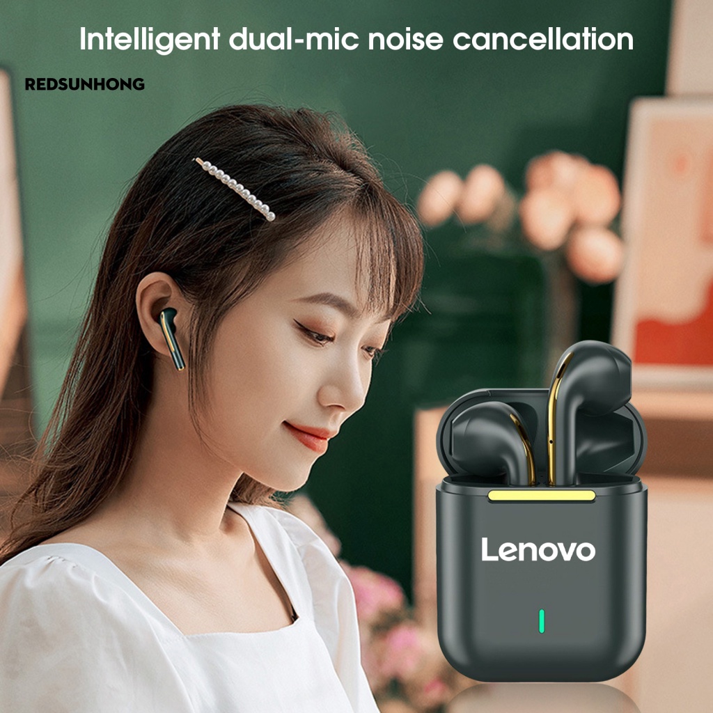 LENOVO Tai Nghe Nhét Tai RSH.z Không Dây Kết Nối Bluetooth 5.0 Âm Thanh Stereo Sống Động