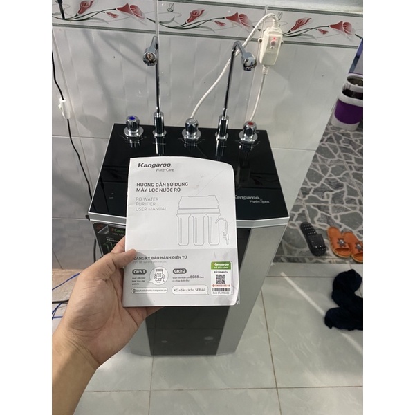 Máy lọc nước nóng lạnh kangaroo KG10A4