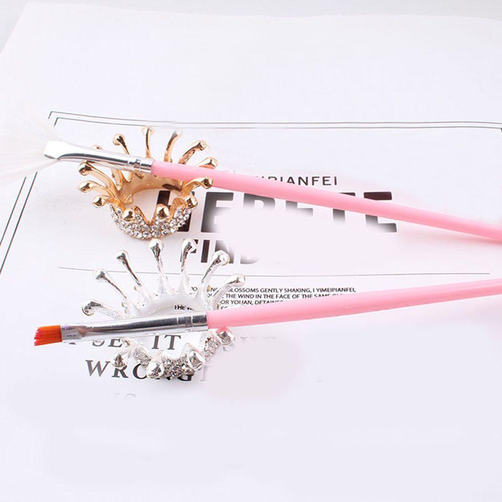 QQMALL Hộp Đựng Bút 2 Màu Sắc Bền Bỉ Hình Vương Miện