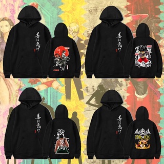 Áo Hoodie One Piece 🎁 BST Áo hình One Piece cực đẹp hoodie hình Luffy Zoro Ace Law chất nỉ bông   💖