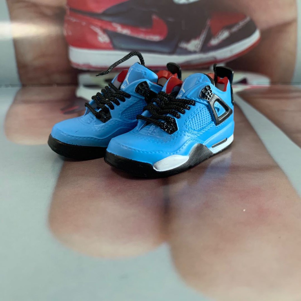 Móc khóa giày jordan 4 - Mô hình sneaker mini