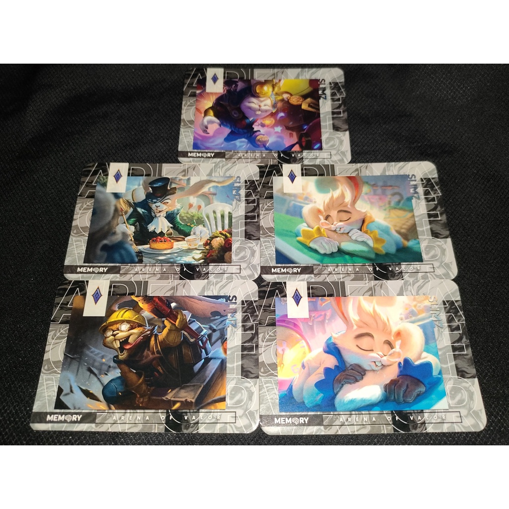 Tel'Annas, Laville, Lindis, Thorne | CARD BO GÓC SKIN LIÊN QUÂN MOBILE - ARENA OF VALOR