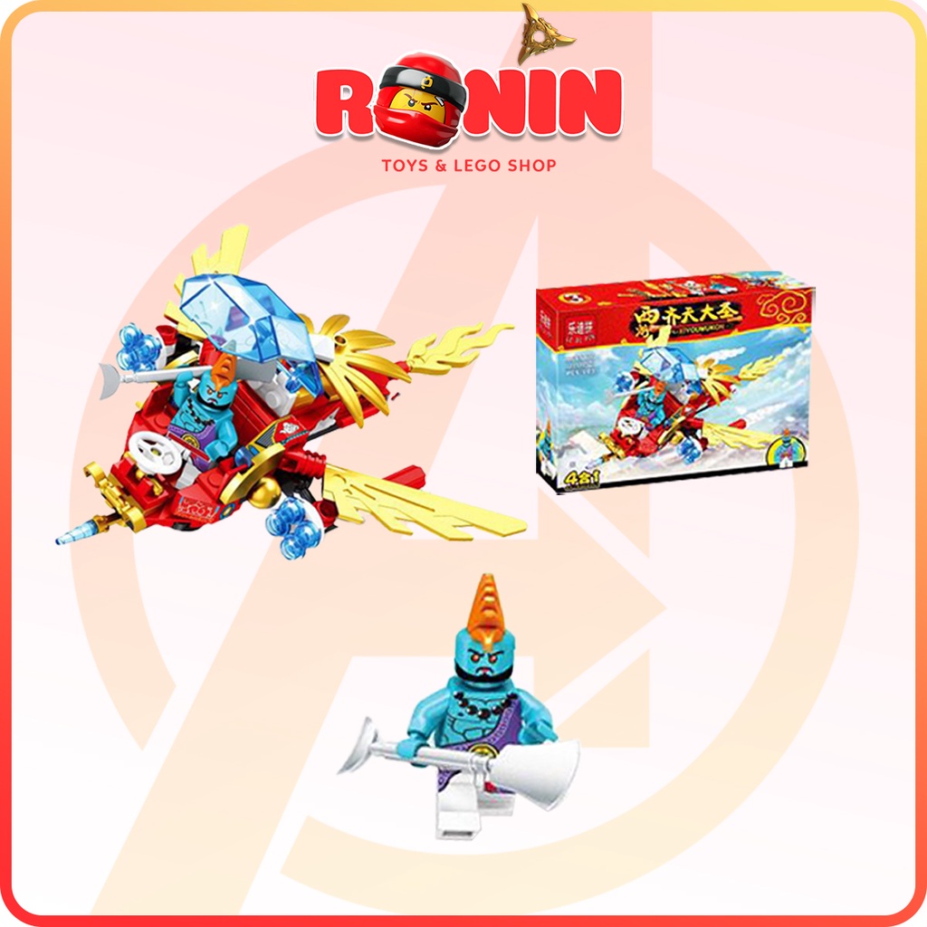 Bộ Đồ Chơi Lắp Ráp Mô Hình Tôn Ngộ Không 4in1