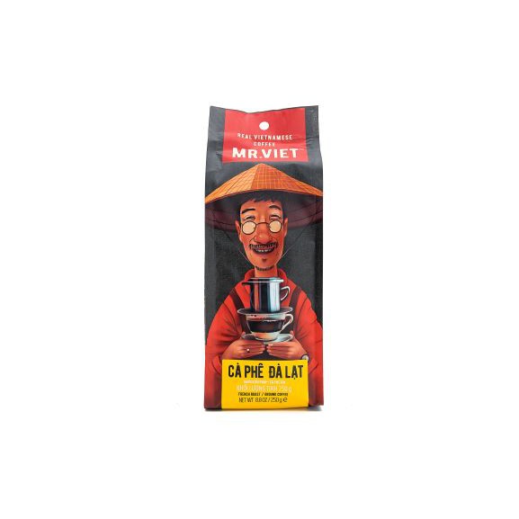 MR.VIET Cà Phê Đà Lạt - Cà Phê Rang Xay Túi 250g (MR.VIET Dalat - Ground Coffee 250g Bag) | BigBuy360 - bigbuy360.vn