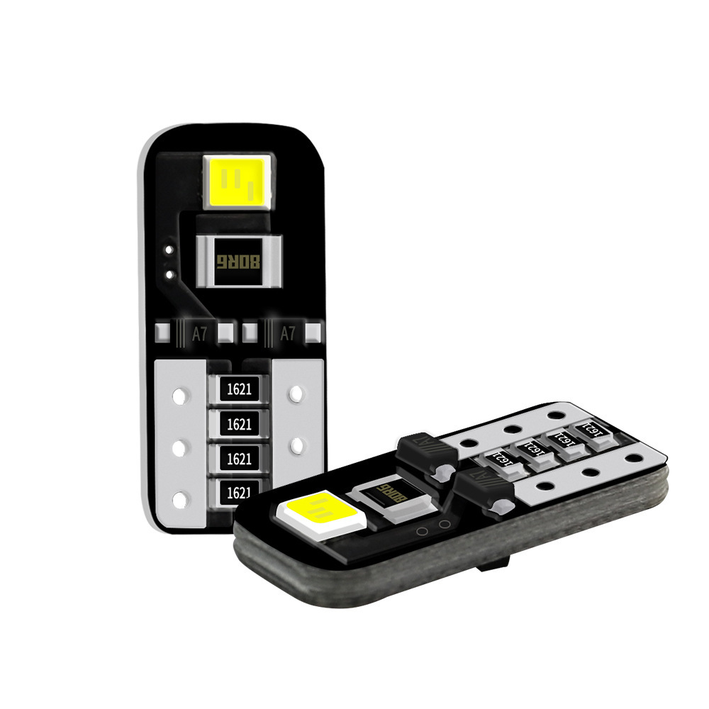 Bộ 10 đèn LED 220lm T10 2smd 194 168 Led 3030 2835 12v