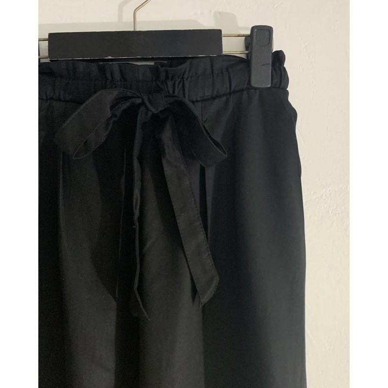 Thanh Lý - QUẦN CULOTTES ĐEN LƯNG THUN KIDO