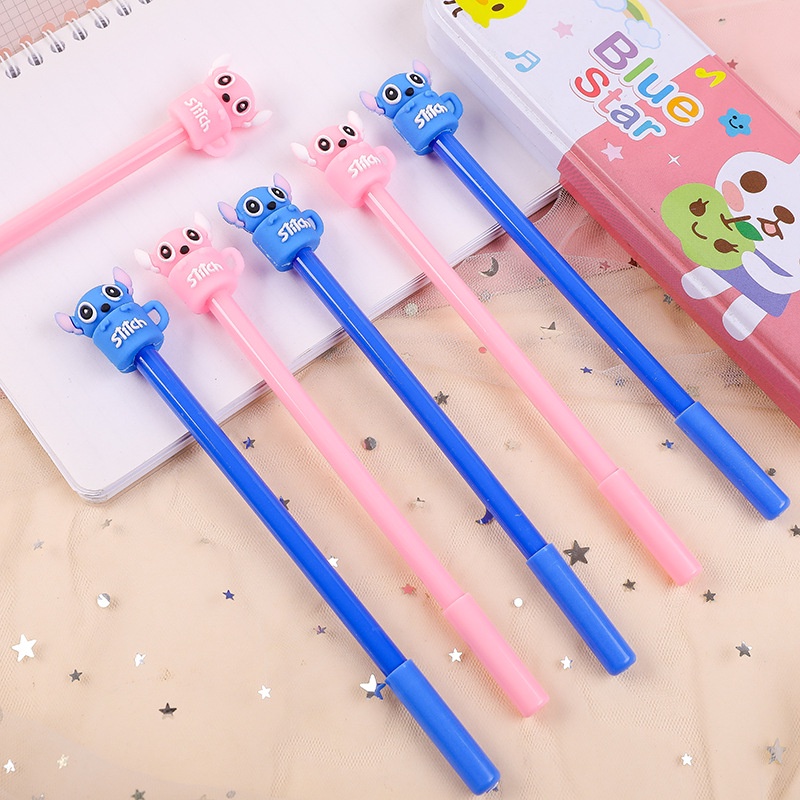1 Bút Mực Gel Hình Chú Cún Dễ Thương Cho Học Sinh