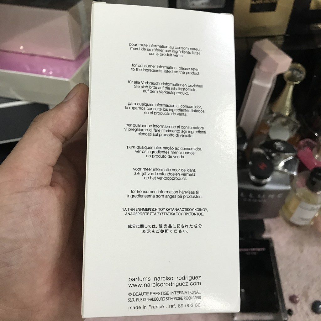 [Cali Perfume][Mẫu Thử][Dùng Là Thơm] Nước Hoa Nữ Narciso EDT Mùi Xạ Hương Quyến Rũ | BigBuy360 - bigbuy360.vn