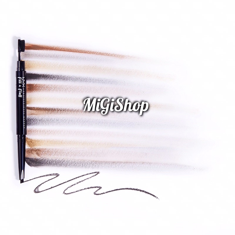 Chì Kẻ Mày 2 Đầu Nyx Fill And Fluff Eyebrow Pomade Pencil 0,2g