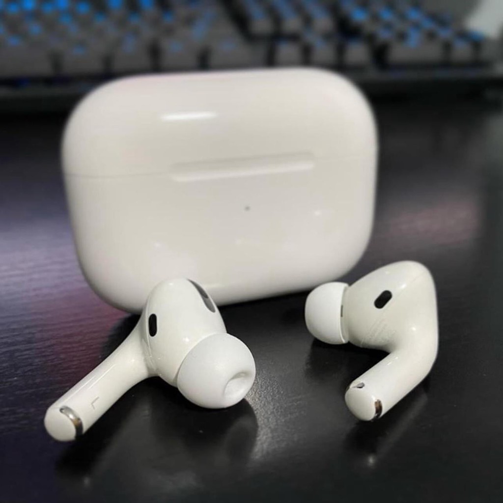 Tai Nghe Airpod Pro Tai nghe Bluetooth Không Dây Cao Cấp Định Vị Đổi tên Cảm Biến Chạm kèm Case bảo vệ | BigBuy360 - bigbuy360.vn