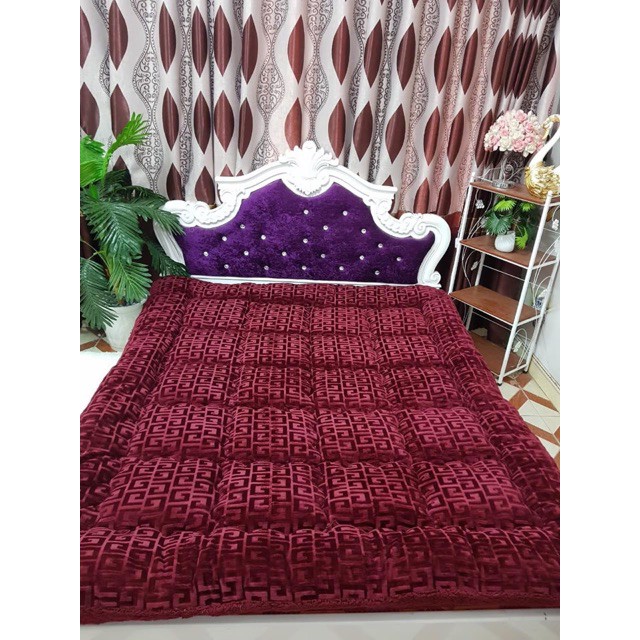 [Giá Hủy Diệt] Chăn Lông Cừu Chữ Vạn Cao Cấp Loại dày dặn (Được lựa mẫu)