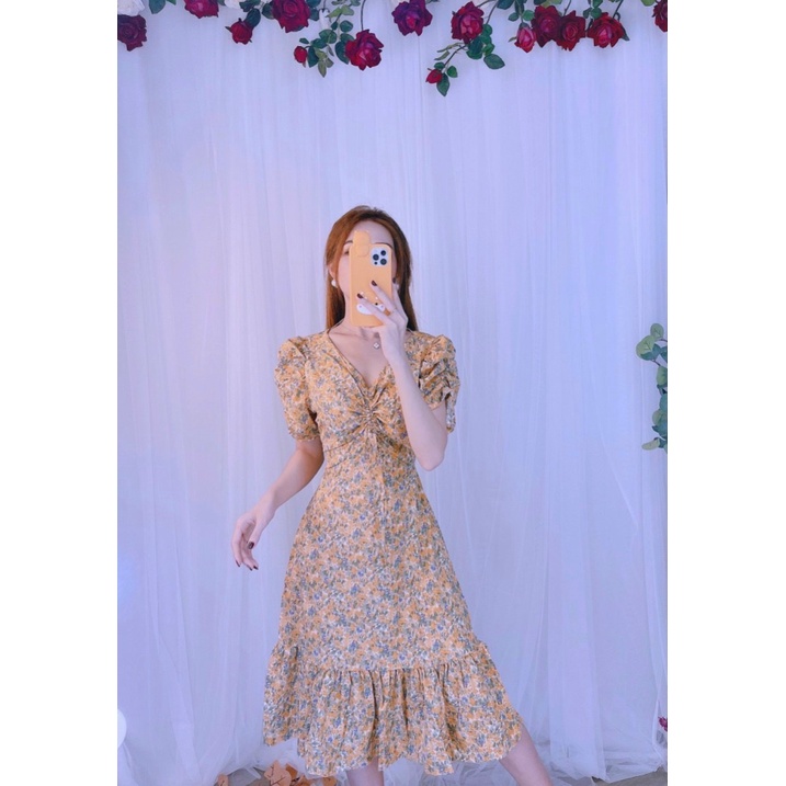 [HCM] Đầm Xòe Nữ Siêu Xinh Xắn Tôn Dáng Cho Các Chị Em KME FASHION