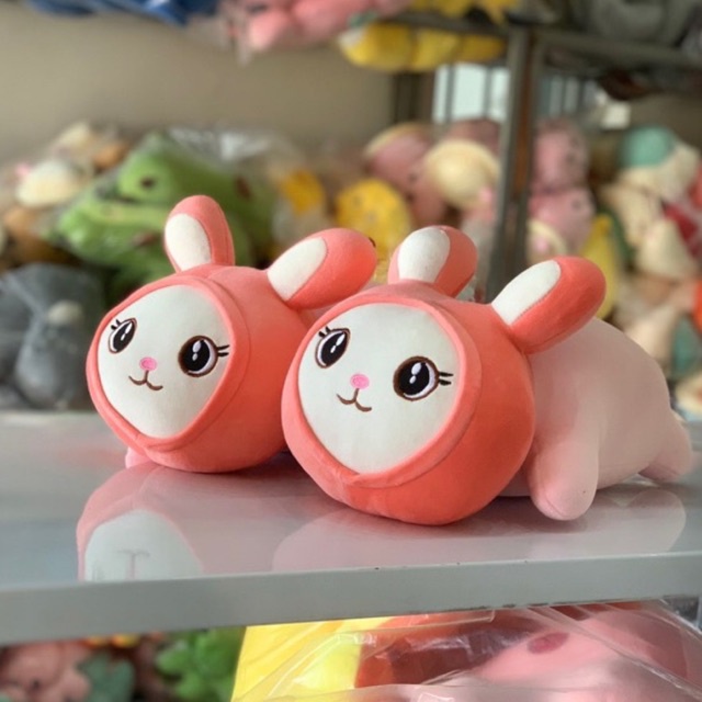 Gấu Bông Thỏ hồng Cosplay Siêu Dễ Thương ❤️Xưởng Gấu Hoa Bình❤️