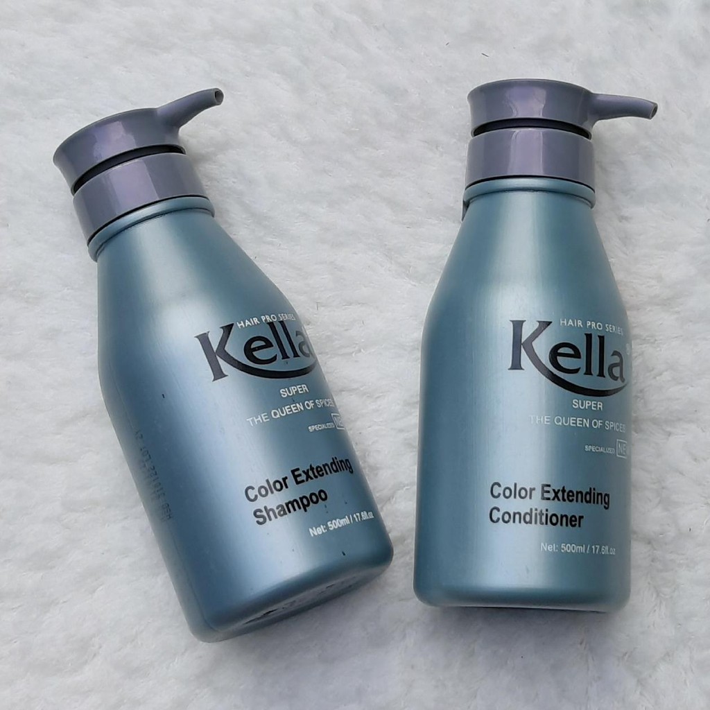 Bộ dầu gội xả cho tóc nhuộm Kella Color Extending 500mlx2