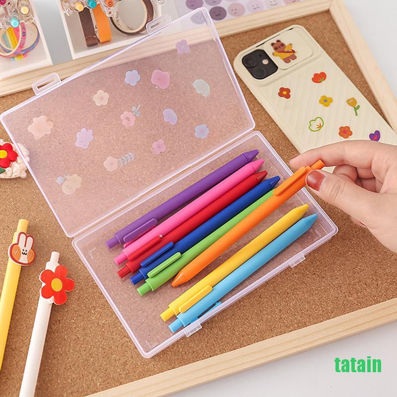 Hộp Đựng Bút Trong Suốt Để Bàn Tiện Dụng
