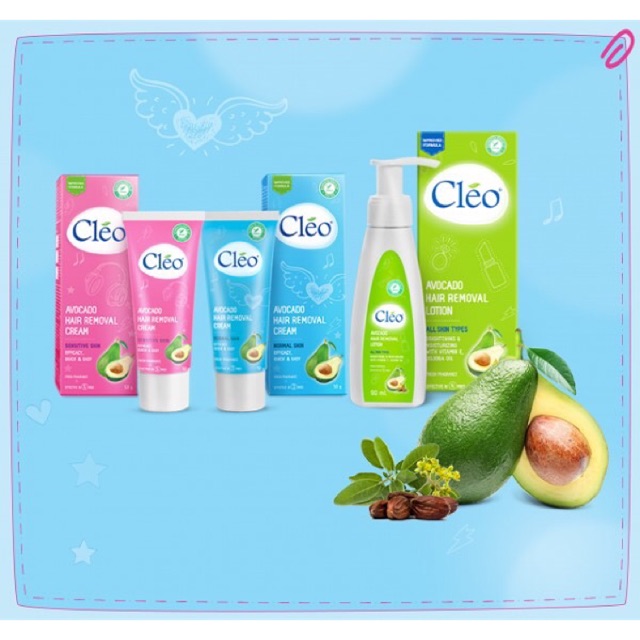 Kem tẩy lông Cleo