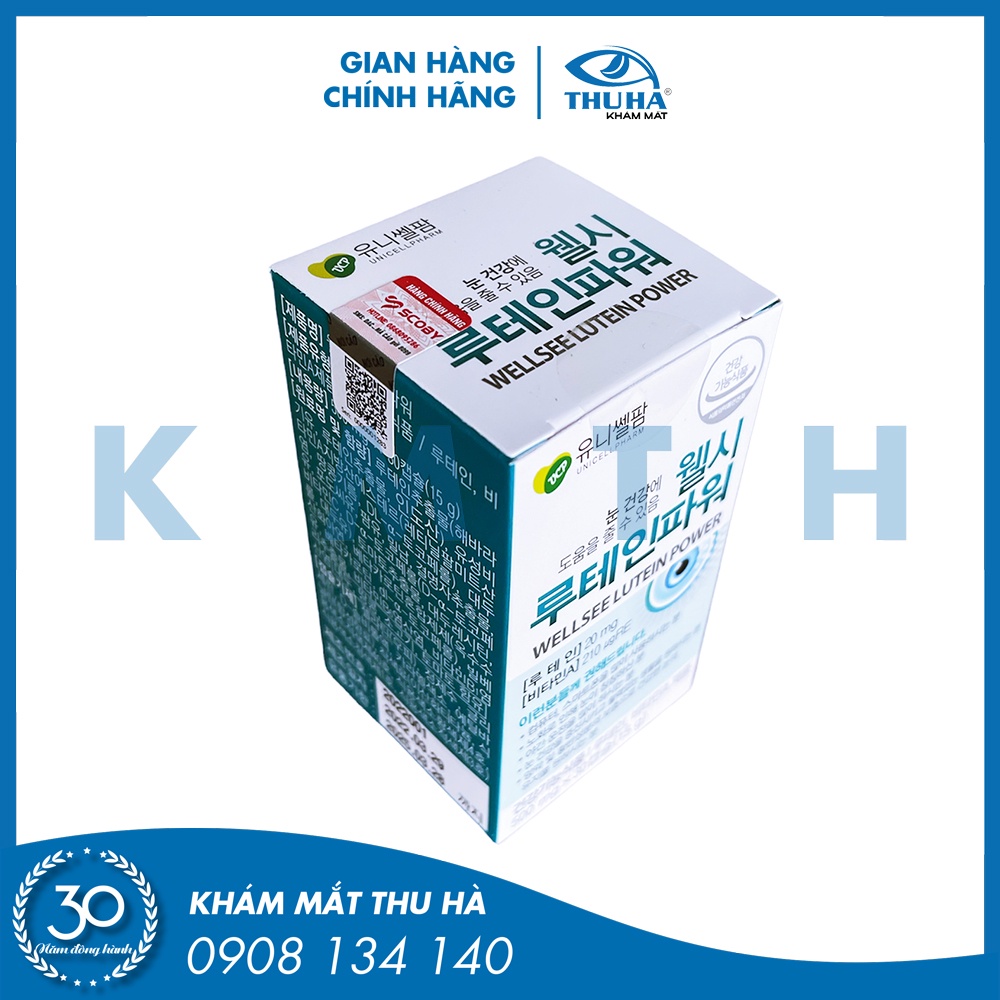 Viên bổ mắt WELLSEE LUTEIN POWER  - Chính hãng