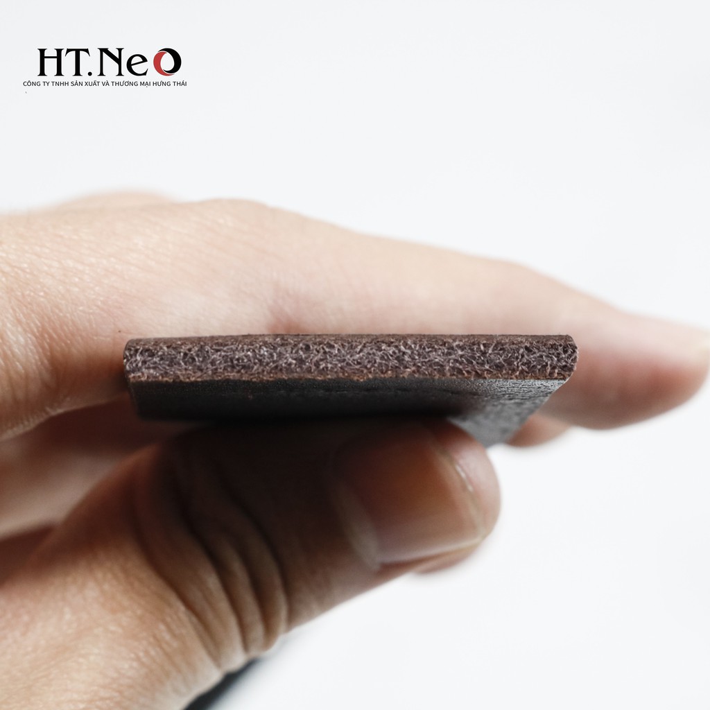 Dây lưng nam HT.NEO da trâu nguyên miếng, mặt khóa cực sang trọng, chống xước, chống hoen gỉ DL-01