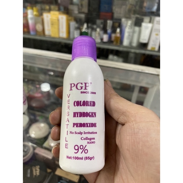 OXY hỗ trợ nhuộm nâng nền tóc collagen 100ml