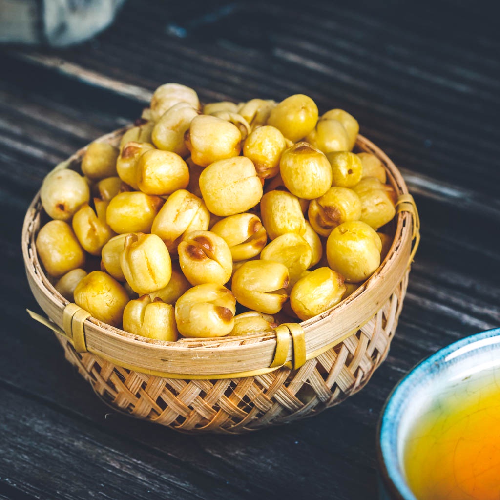 Hạt sen sấy L'angfarm, 120g, hũ, mẫu tobita