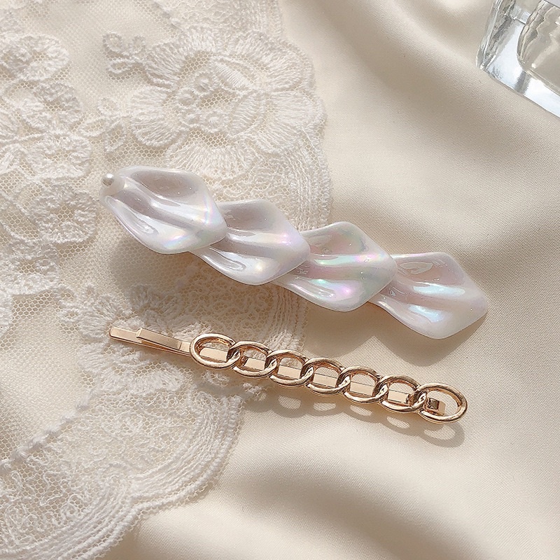 Sét kẹp hoa Lan Trắng 🌷