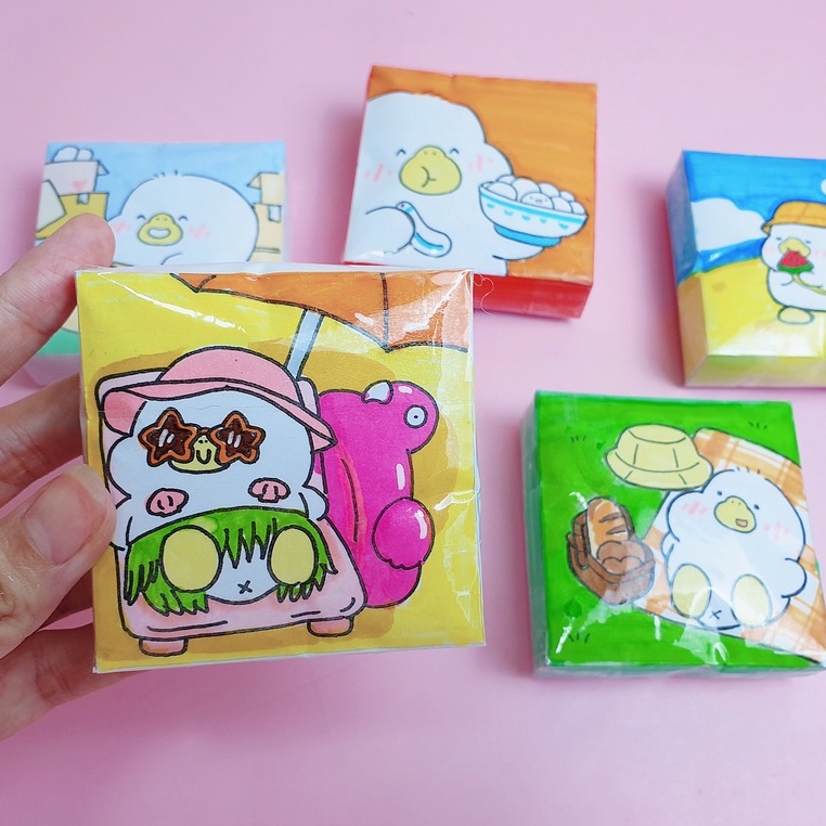 SQUISHY HANDMADE | Squishy giấy hình Vịt Cute