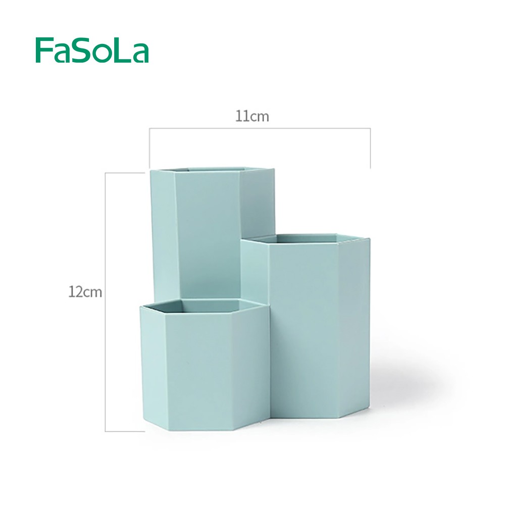 [FREESHIP] Ống đựng bút FASOLA - Ống đựng bút để bàn tiện dụng FSLDZ-029A