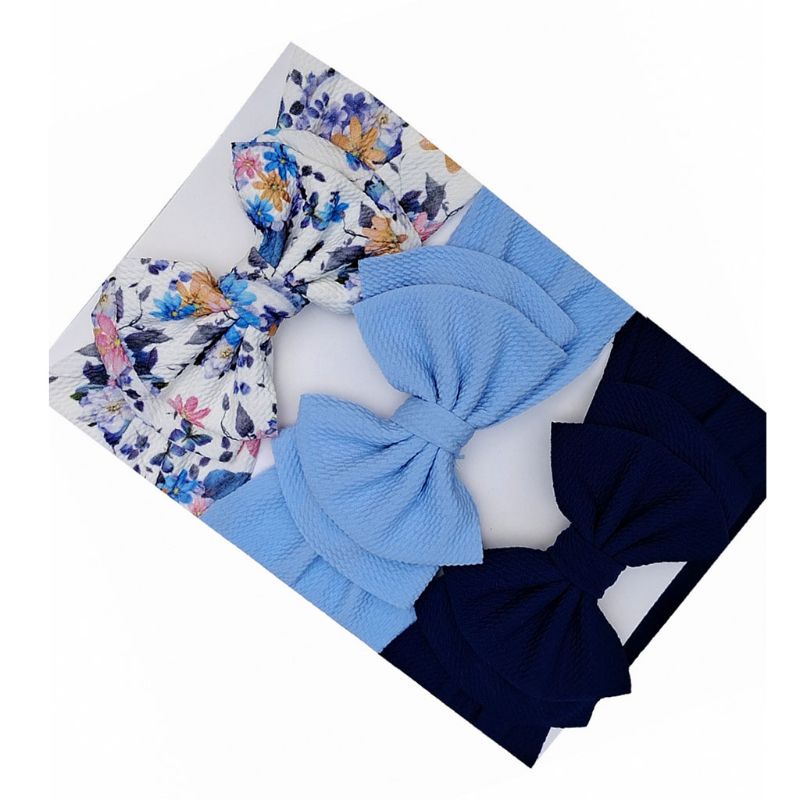 Băng Đô Nơ Lớn 3 Màu Dành Cho Bé Chụp Ảnh