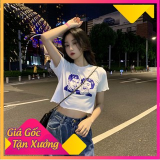 Áo Croptop nữ Slim Hè 2020 (kèm ảnh khách mặc)