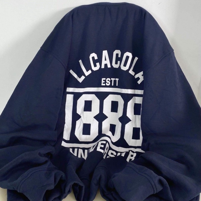 [ sẵn] Áo Sweater Nỉ Form Rộng 1888 Xanh ulzzang unisex | BigBuy360 - bigbuy360.vn