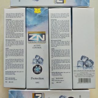 Phấn Lạnh ZN Khử mùi cơ thể (Hàng Chính hãng cty Date mới)