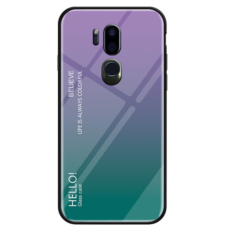 Ốp điện thoại kính cường lực màu sắc gradient độc đáo chất lượng cao cho LG G7