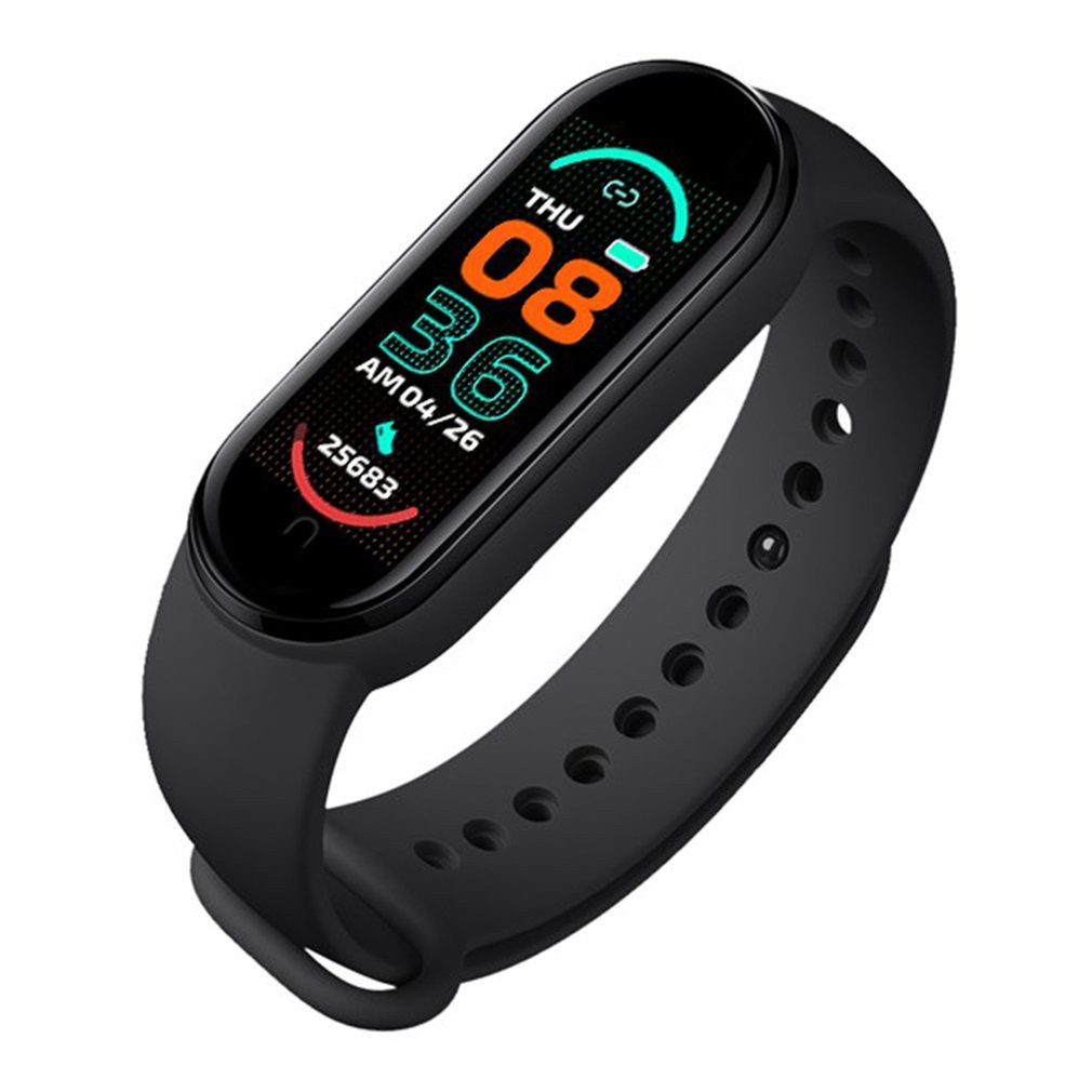 Đồng Hồ Thông Minh M6 ✔ Smart Band 6, Đồng Hồ Thể Thao, Theo Dõi Sức khỏe, Đổi Hình Nền, Chống nước IP67