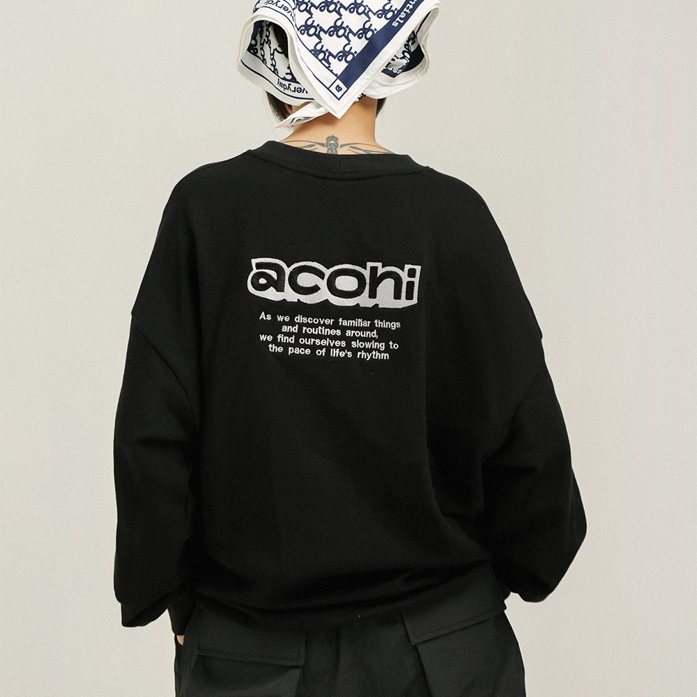 ÁO ACOHI LABEL SWEATER