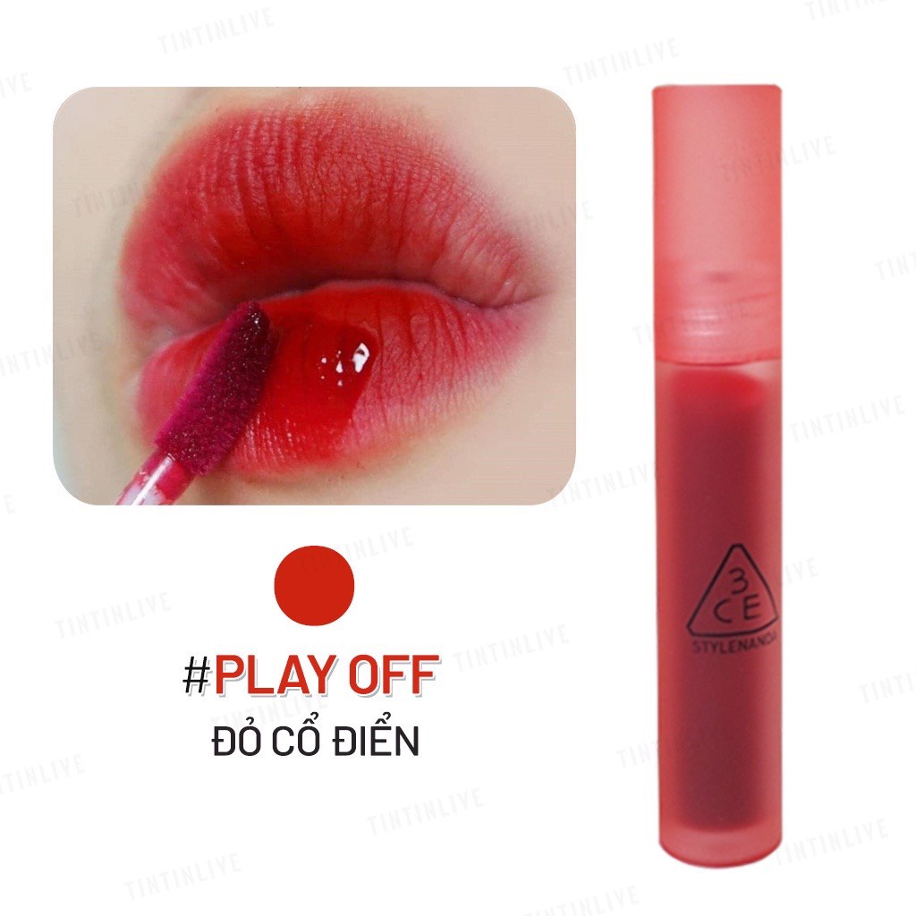 Son Kem Lì 3CE Mềm Mịn Lâu Trôi Blur Water