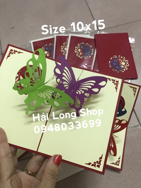Con Bướm (1 ) - Butterflie 1 - Thiệp 3D | BigBuy360 - bigbuy360.vn
