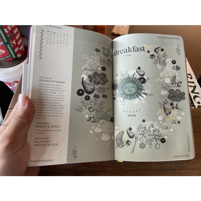 Sổ Planner 2023 Starbucks + Moleskine