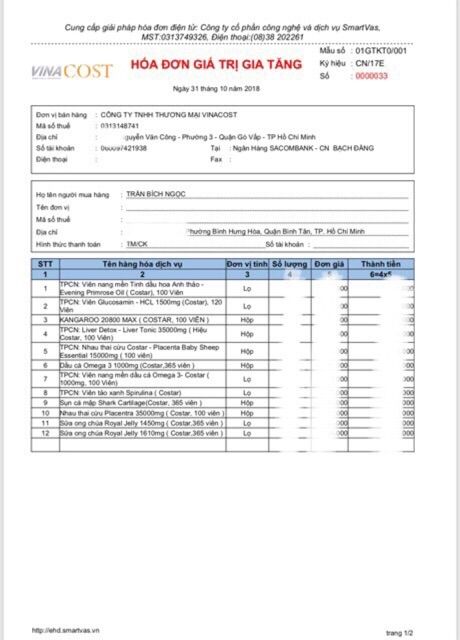 Tinh dầu hoa anh thảo Blackmore 190v