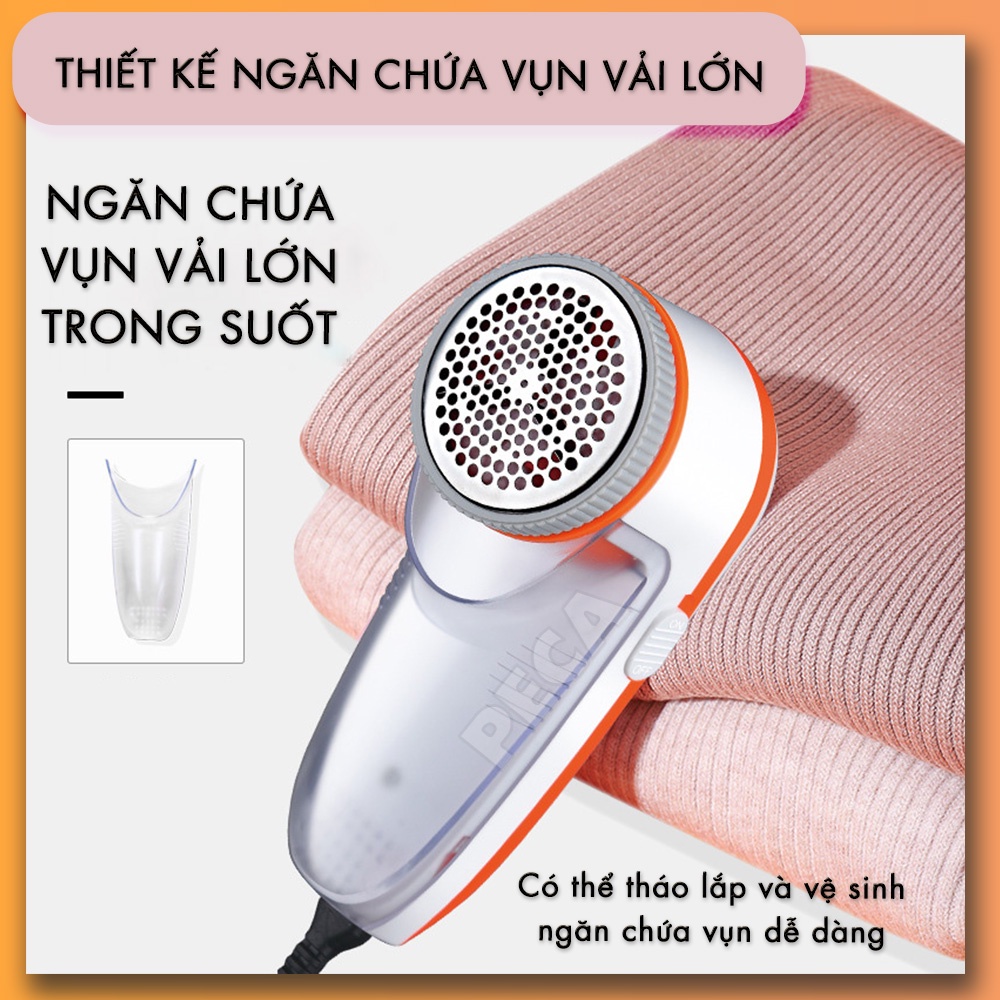 Máy cắt lông xù không dây Kemei KM-241 chính hãng cắt lông xù vải, quần áo, thảm, ga giường - phân phối chính hãng