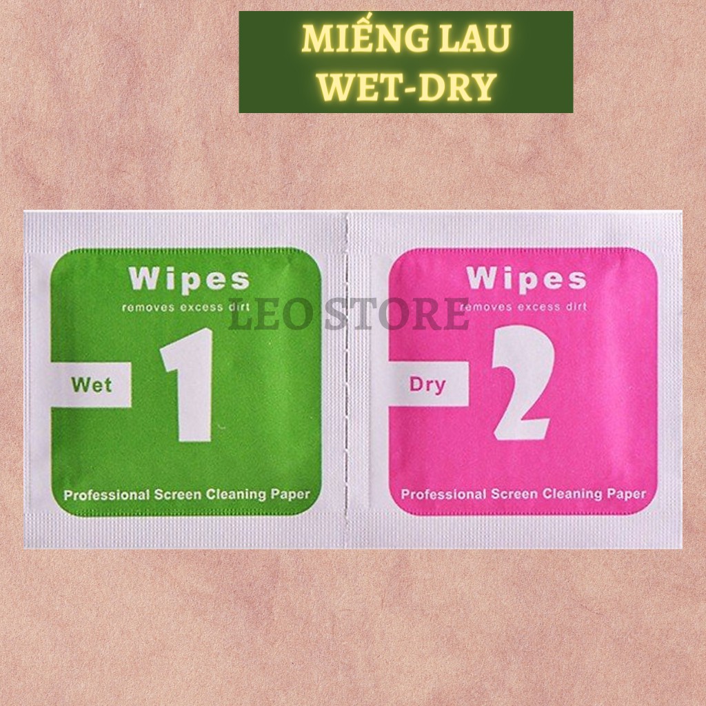 Khăn giấy thám cồn lau kính cường lực/màn hình điện thoại/mắt kính cận/tròng kính đa năng tiện dụng
