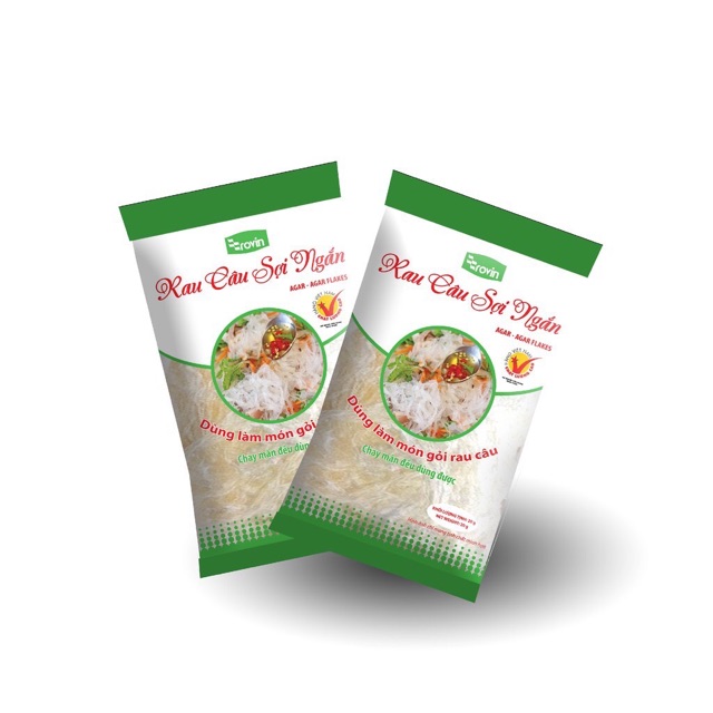 Rau Câu Sợi Ngắn Rovin gói 20gam-Miến Rau Câu/ Bánh tráng trộn Keto,Das, eatclean date 2023 | BigBuy360 - bigbuy360.vn
