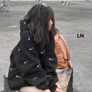 Áo hoodie in toàn thân hai kiểu LN12