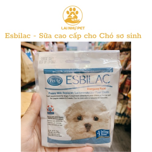 Sữa bột Esbilac thương hiệu số 1 thế giới dành cho cún TÚI 2.27kg - LAI NHỰ PET