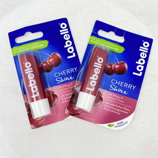 Son dưỡng môi Labello 4,8g đỏ cherry giúp môi mịn màng căng bóng và giảm thâm