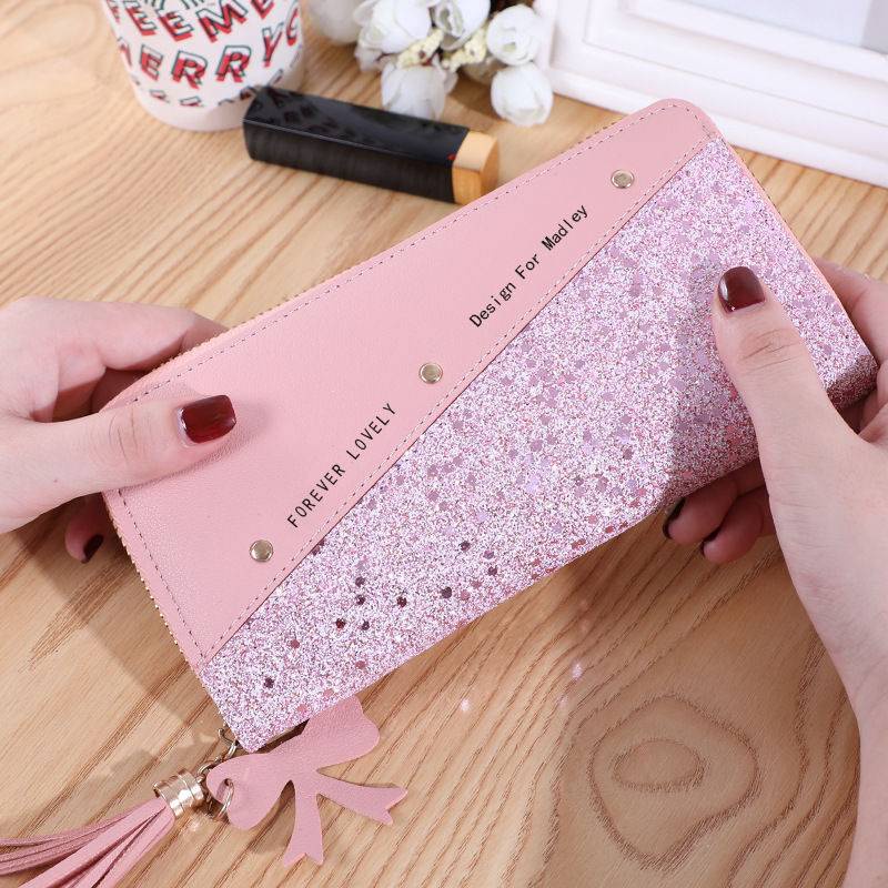 &lt;Ví nữ&gt;Ví Nữ Dài Thời Trang Hàn Quốc Xinh Xắn